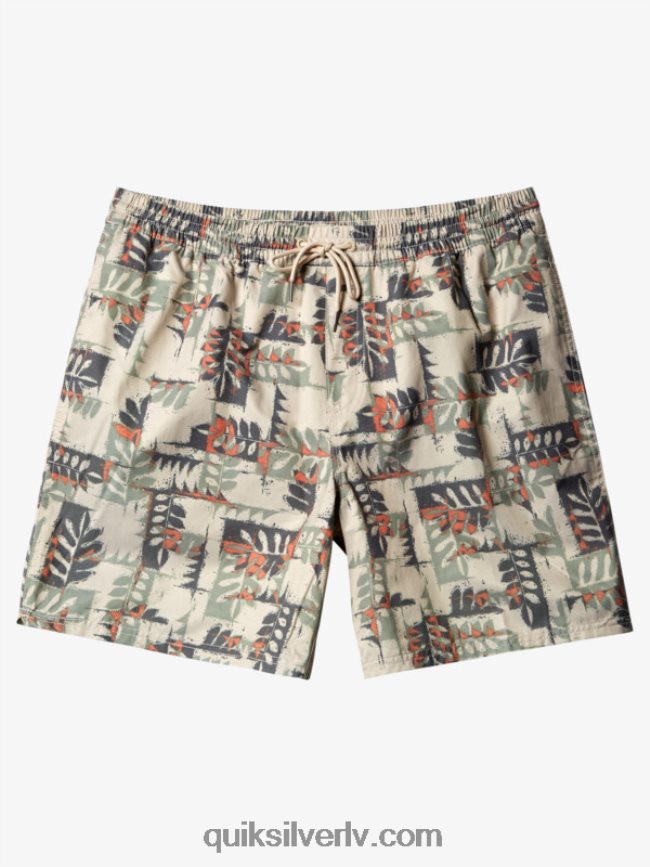 vīriešiem Quiksilver ūdenscilvēks kanoe rifs 17 zalves brūno rīsu kanoe 88064R546