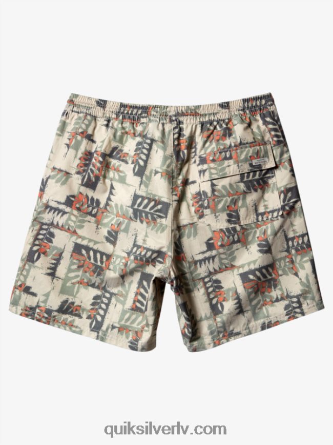 vīriešiem Quiksilver ūdenscilvēks kanoe rifs 17 zalves brūno rīsu kanoe 88064R546