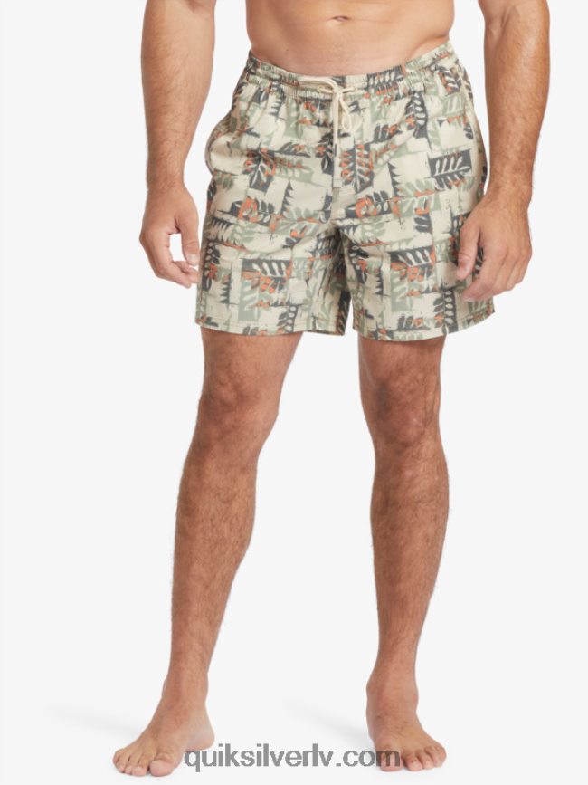 vīriešiem Quiksilver ūdenscilvēks kanoe rifs 17 zalves brūno rīsu kanoe 88064R546