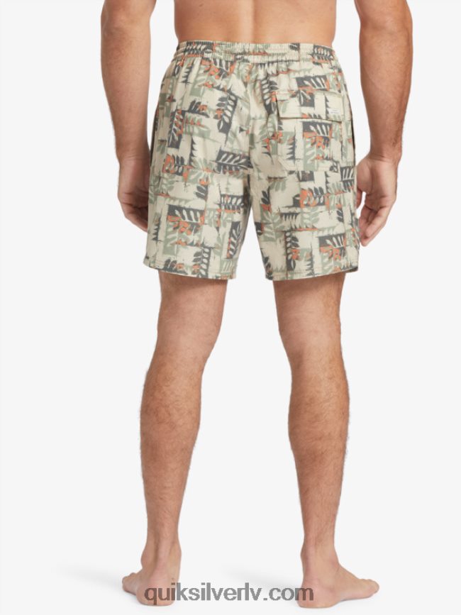 vīriešiem Quiksilver ūdenscilvēks kanoe rifs 17 zalves brūno rīsu kanoe 88064R546