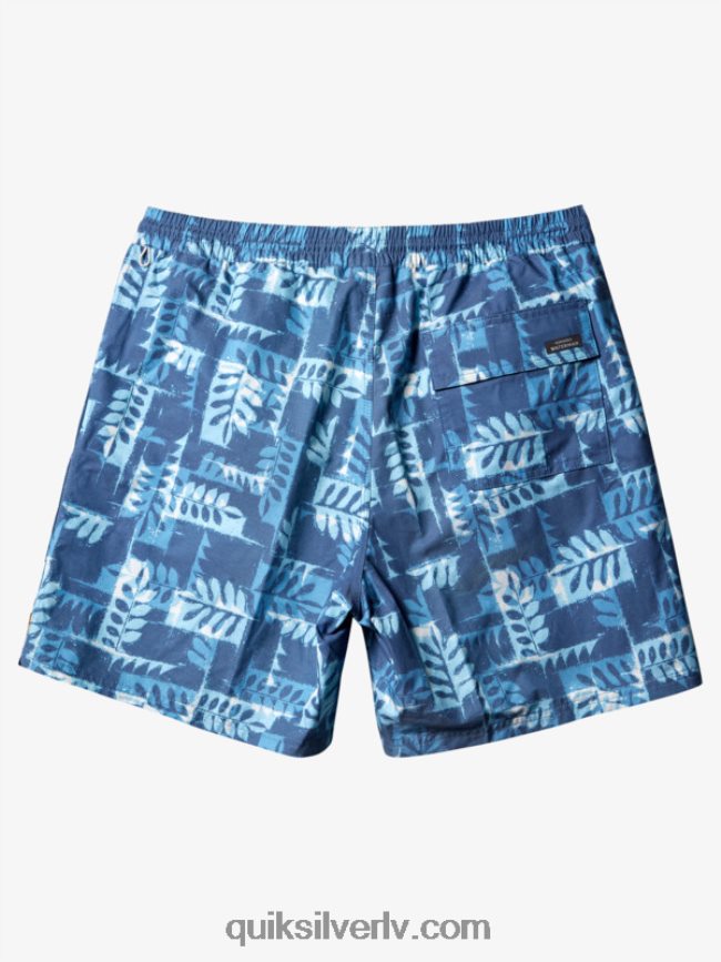 vīriešiem Quiksilver ūdenscilvēks kanoe rifs 17 zalves praporščiks zilā kanoe 88064R547
