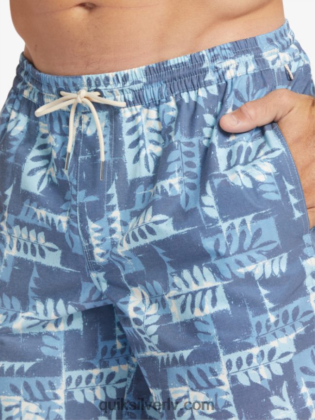 vīriešiem Quiksilver ūdenscilvēks kanoe rifs 17 zalves praporščiks zilā kanoe 88064R547
