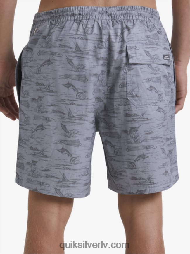 vīriešiem Quiksilver ūdenscilvēks marlin džigs 17 zalves haizivs marlin vy 88064R989