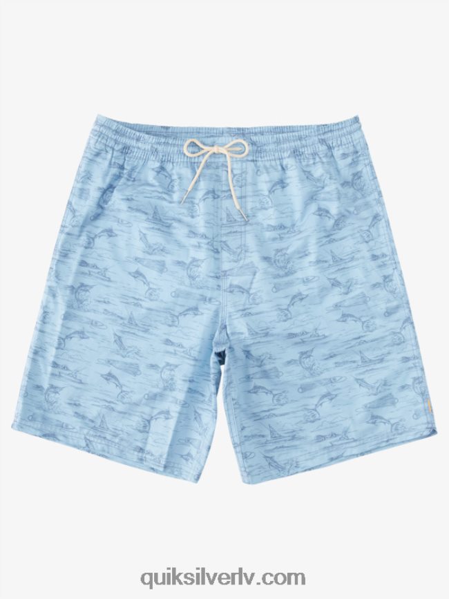 vīriešiem Quiksilver ūdenscilvēks marlin džigs 17 zalves krēslas zils marlīns vy 88064R991