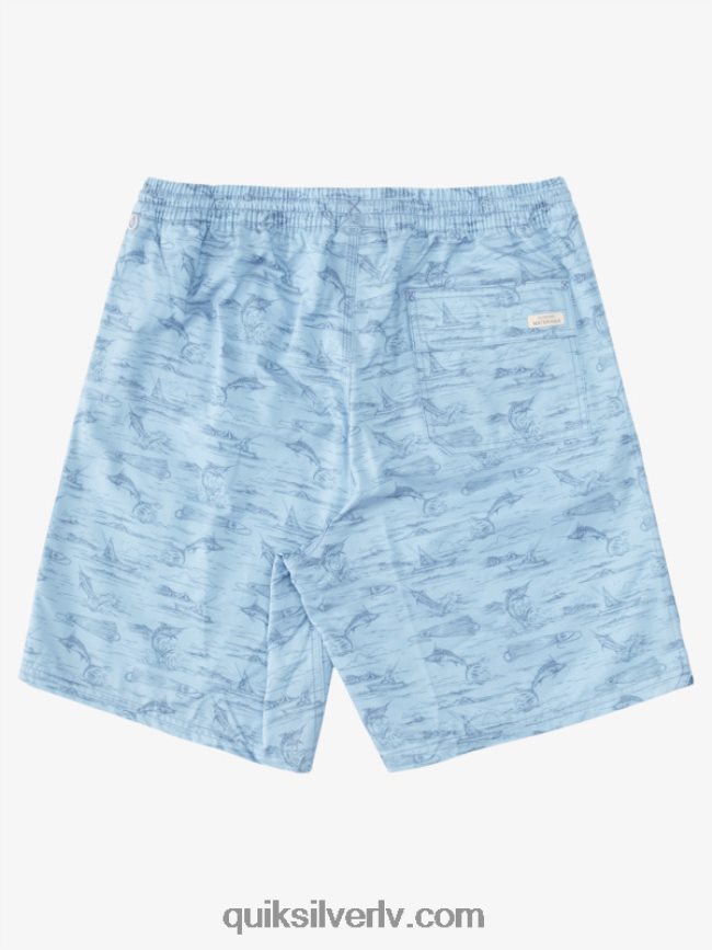 vīriešiem Quiksilver ūdenscilvēks marlin džigs 17 zalves krēslas zils marlīns vy 88064R991