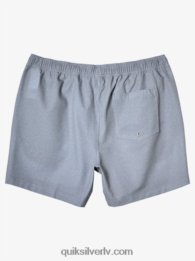 vīriešiem Quiksilver ūdenscilvēks pēc sērfošanas stiepjas 20 abinieku dēļu šorti gaiši pelēki virši 88064R955