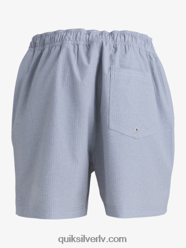 vīriešiem Quiksilver ūdenscilvēks pēc sērfošanas stiepjas 20 abinieku dēļu šorti gaiši pelēki virši 88064R955