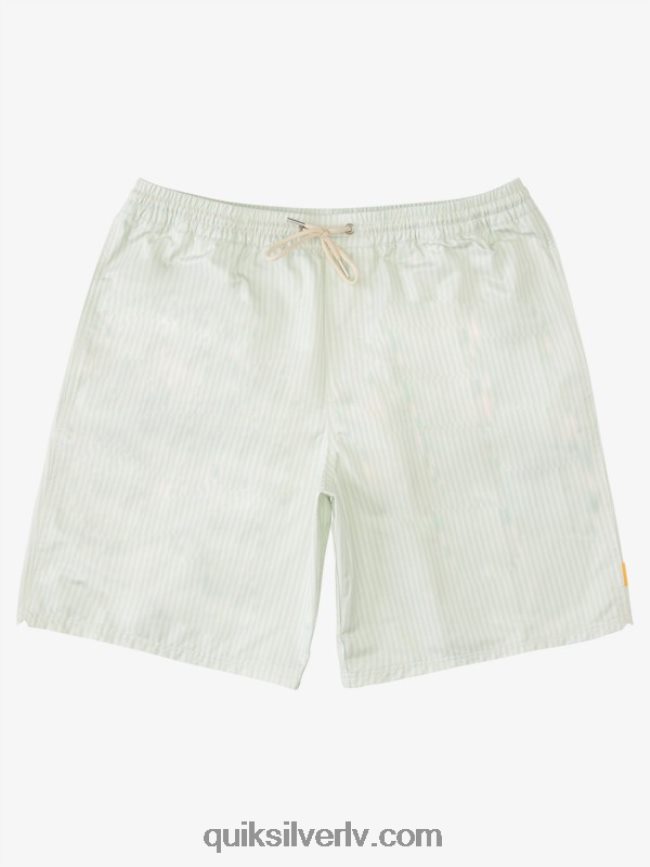 vīriešiem Quiksilver ūdenscilvēku klāja svītra 19 zalves smalka zaļa klāja svītra 88064R1843
