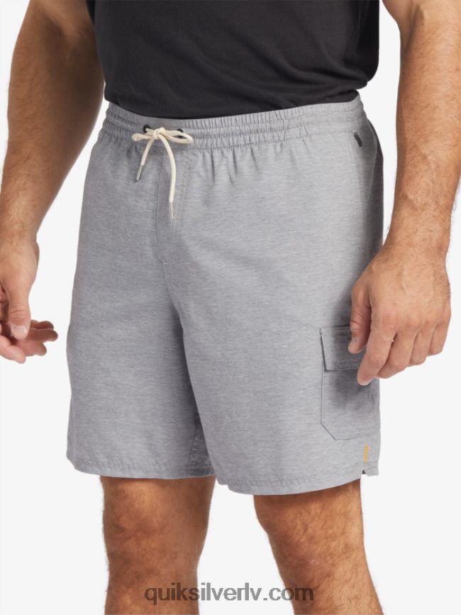vīriešiem Quiksilver ūdensvīra līdzsvars 18 zalves viršu pelēks 88064R909