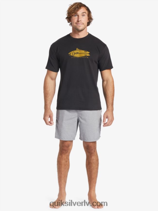 vīriešiem Quiksilver ūdensvīra līdzsvars 18 zalves viršu pelēks 88064R909