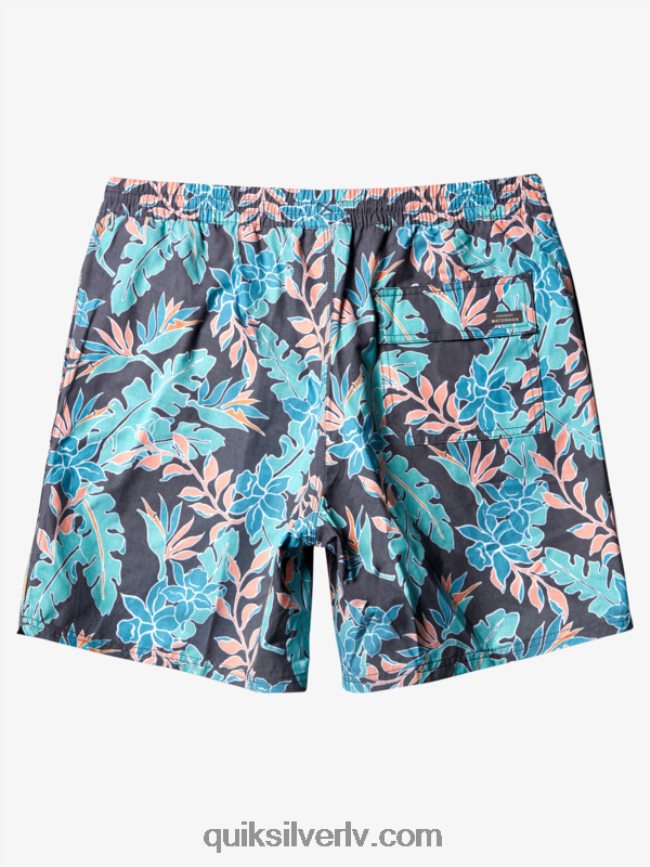 vīriešiem Quiksilver ūdensvīrs perfekti jūt 17 zalves melnā perfekta nedēļa 88064R409