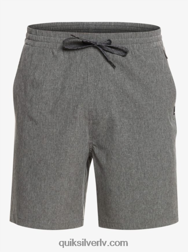 vīriešiem Quiksilver elastīgi viršu abinieku 18 hibrīdšorti melns 88064R1664
