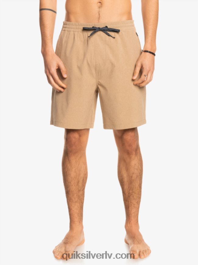 vīriešiem Quiksilver elastīgi viršu abinieku 18 hibrīdšorti plage 88064R1663