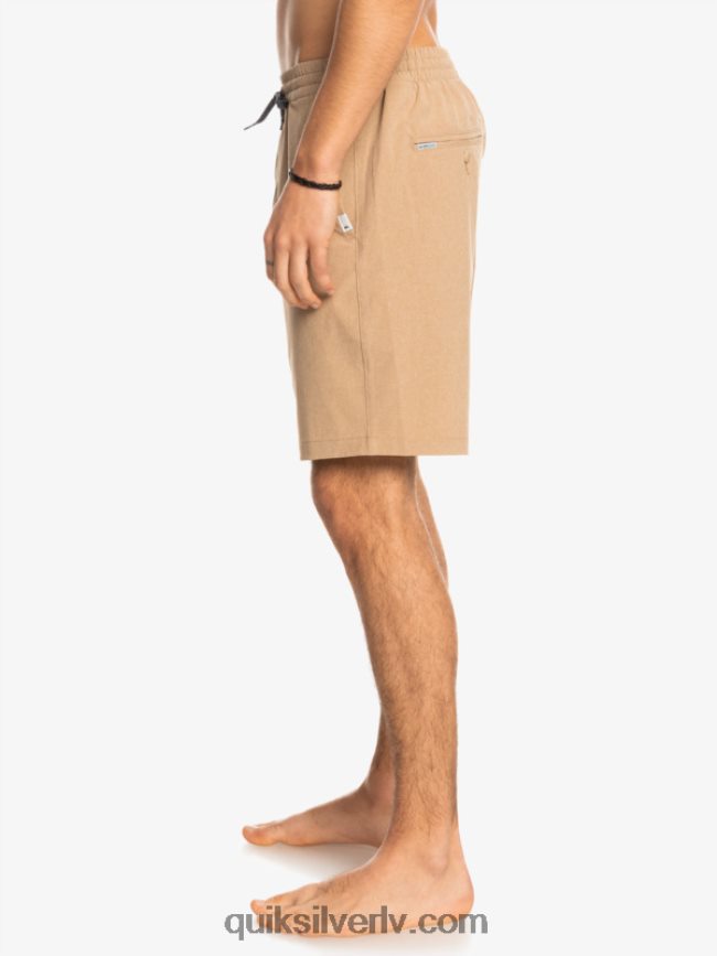 vīriešiem Quiksilver elastīgi viršu abinieku 18 hibrīdšorti plage 88064R1663
