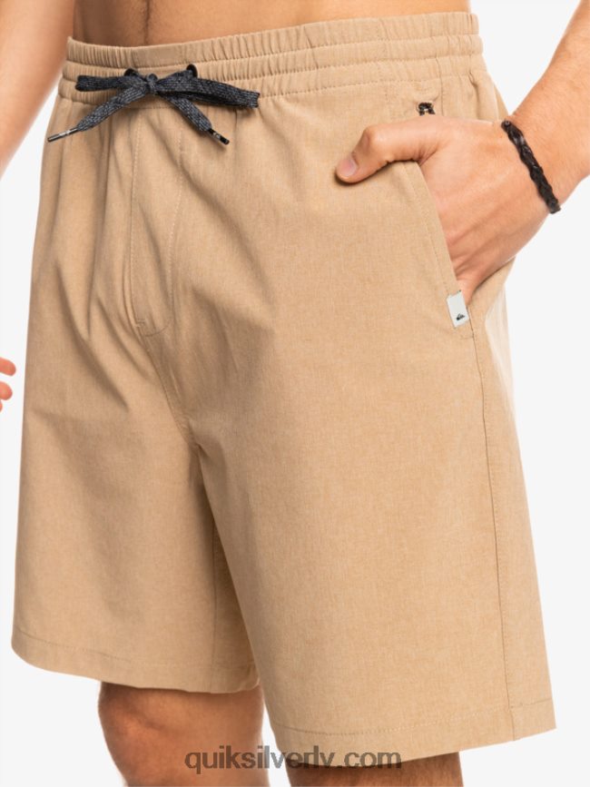 vīriešiem Quiksilver elastīgi viršu abinieku 18 hibrīdšorti plage 88064R1663
