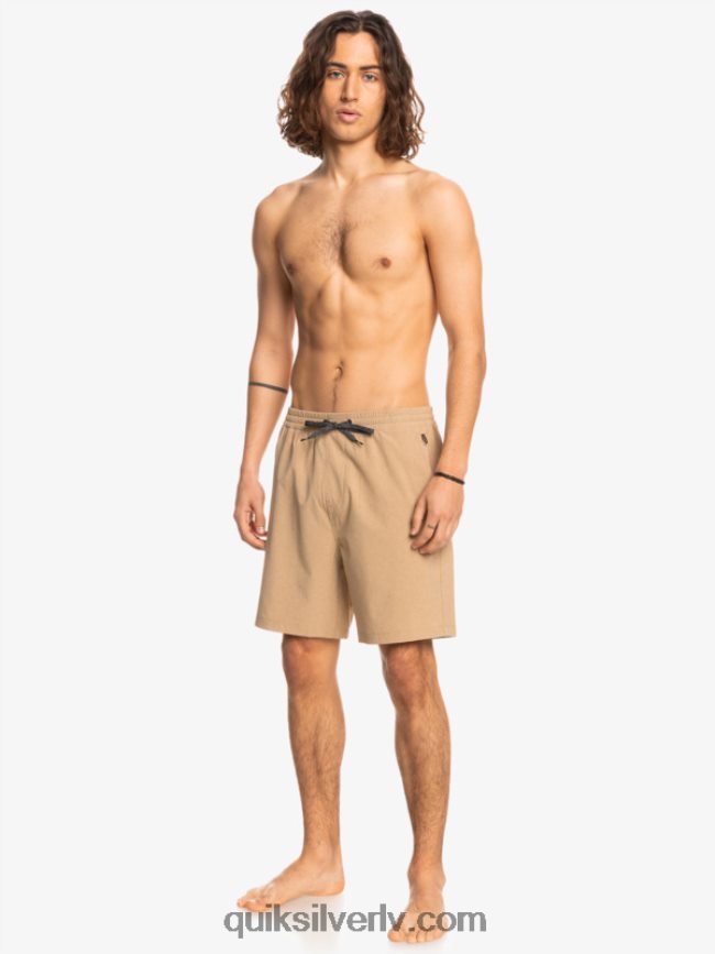 vīriešiem Quiksilver elastīgi viršu abinieku 18 hibrīdšorti plage 88064R1663