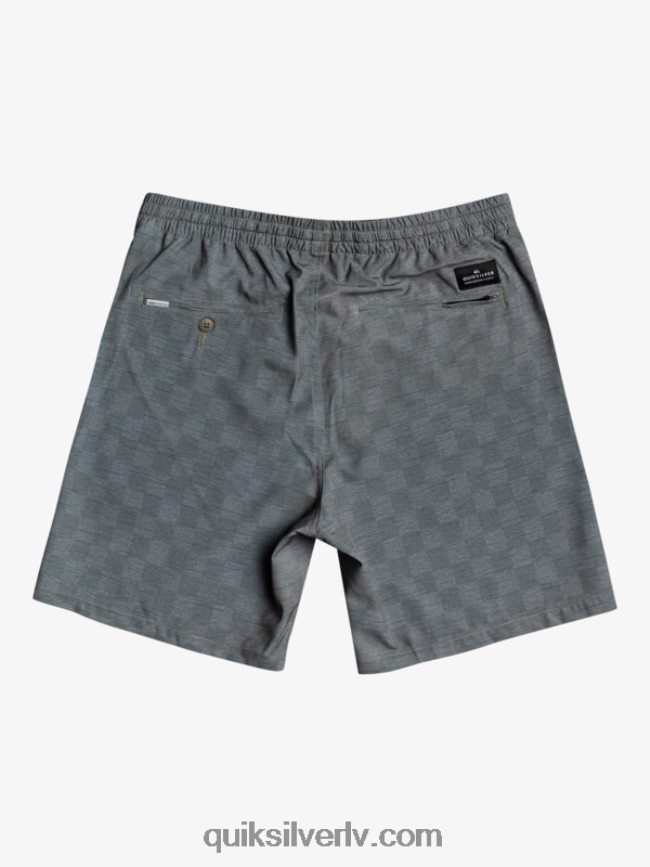 vīriešiem Quiksilver elastīgs dambrete 18 abinieku borta šorti pilsētas šiks 88064R1853