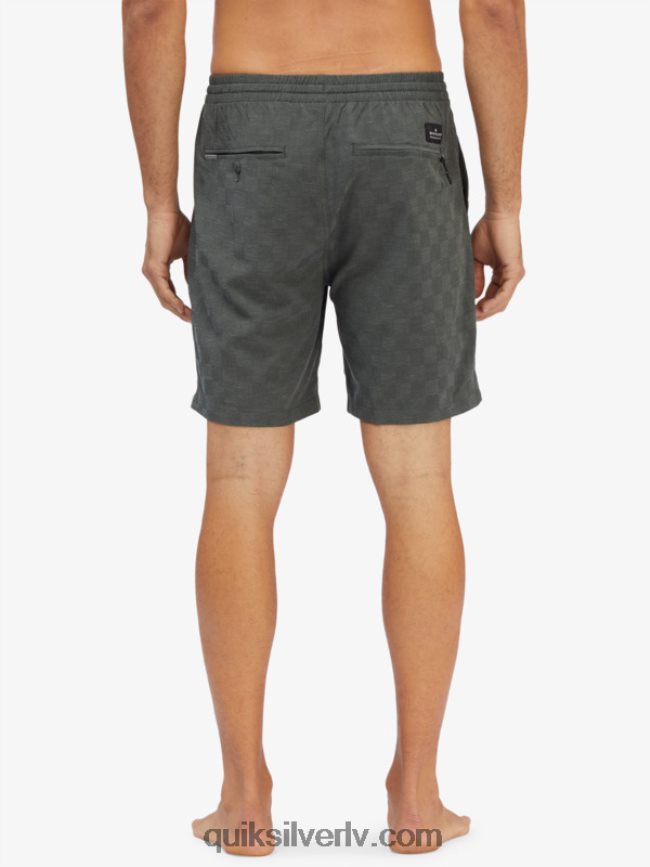 vīriešiem Quiksilver elastīgs dambrete 18 abinieku borta šorti pilsētas šiks 88064R1853