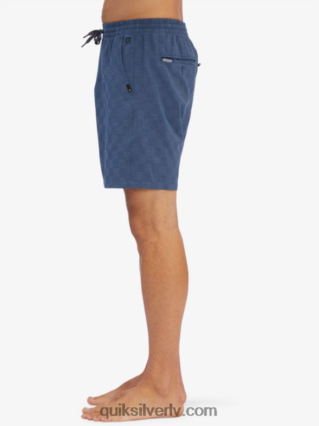 vīriešiem Quiksilver elastīgs dambrete 18 abinieku borta šorti sargaso jūra 88064R1854