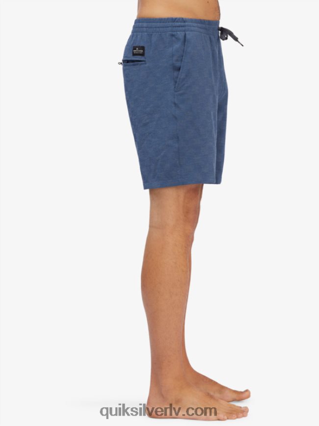 vīriešiem Quiksilver elastīgs dambrete 18 abinieku borta šorti sargaso jūra 88064R1854