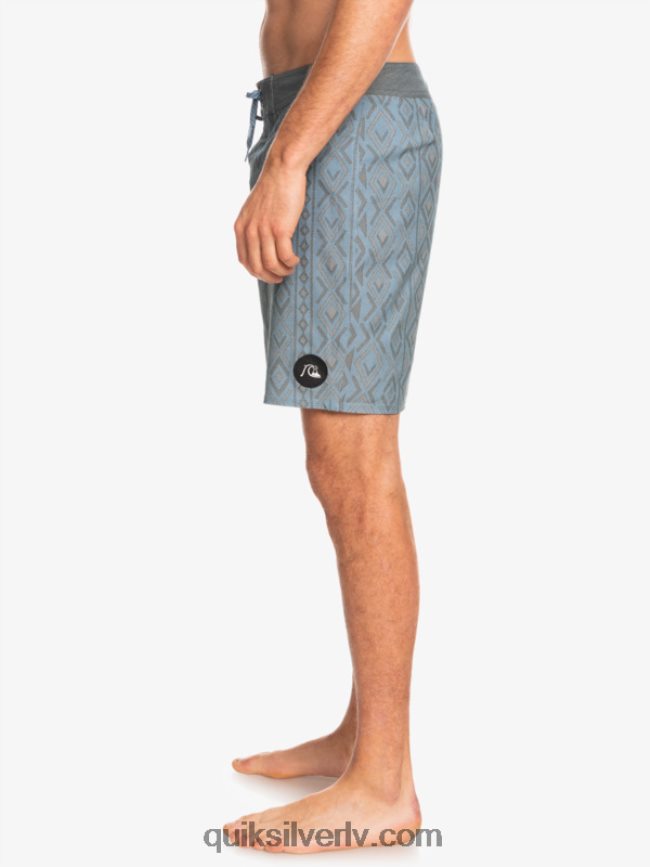vīriešiem Quiksilver hempstretch 69 18 dēļu šorti kapteiņi zili 88064R1817