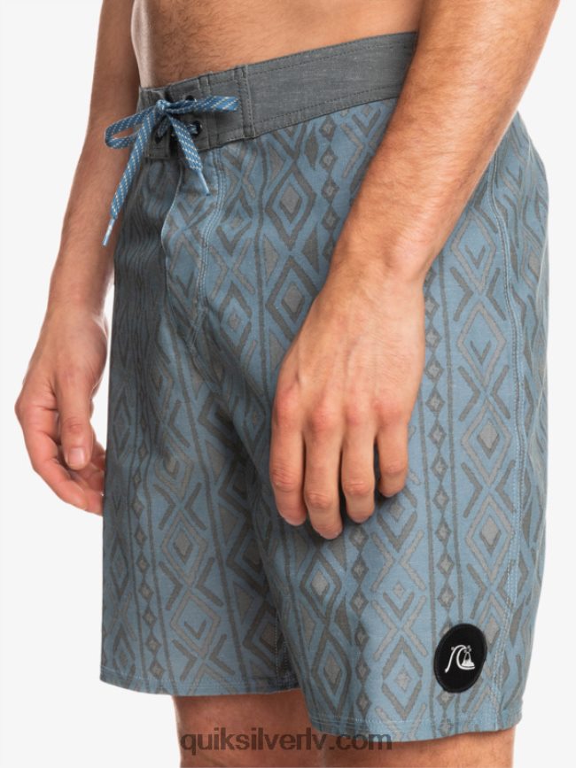 vīriešiem Quiksilver hempstretch 69 18 dēļu šorti kapteiņi zili 88064R1817