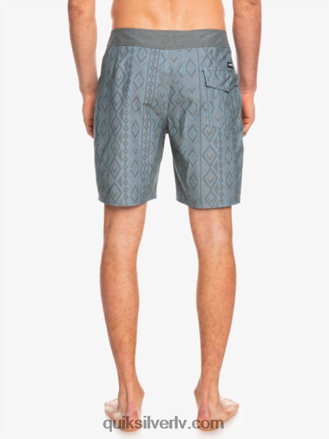 vīriešiem Quiksilver hempstretch 69 18 dēļu šorti kapteiņi zili 88064R1817
