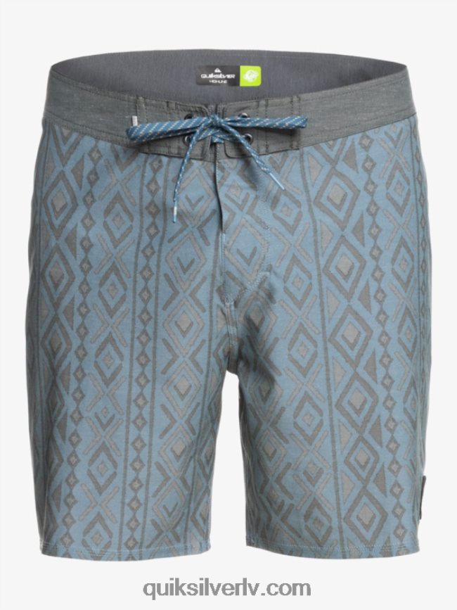 vīriešiem Quiksilver hempstretch 69 18 dēļu šorti kapteiņi zili 88064R1817