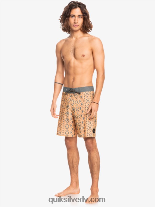 vīriešiem Quiksilver hempstretch 69 18 dēļu šorti okers 88064R1816