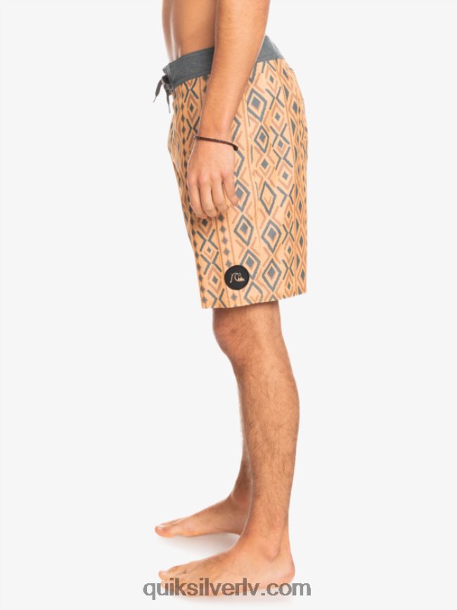 vīriešiem Quiksilver hempstretch 69 18 dēļu šorti okers 88064R1816