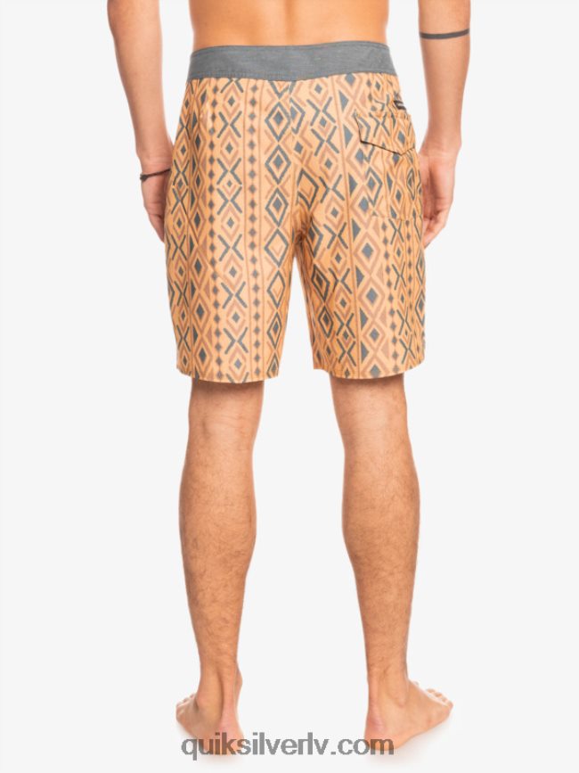 vīriešiem Quiksilver hempstretch 69 18 dēļu šorti okers 88064R1816