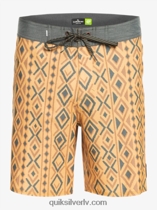 vīriešiem Quiksilver hempstretch 69 18 dēļu šorti okers 88064R1816