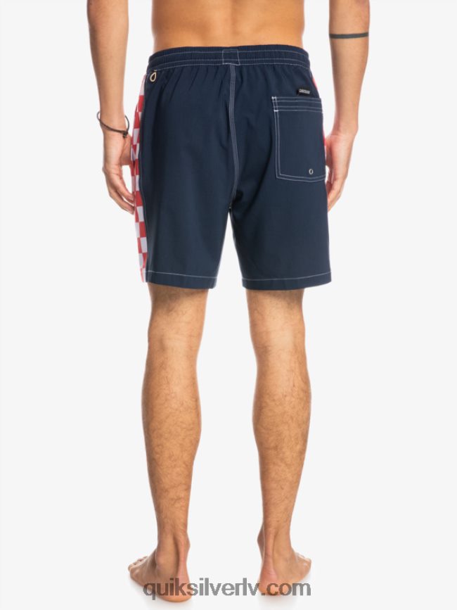 vīriešiem Quiksilver hempstretch oriģinālā arka 17 zalves jūras žakete 88064R1678