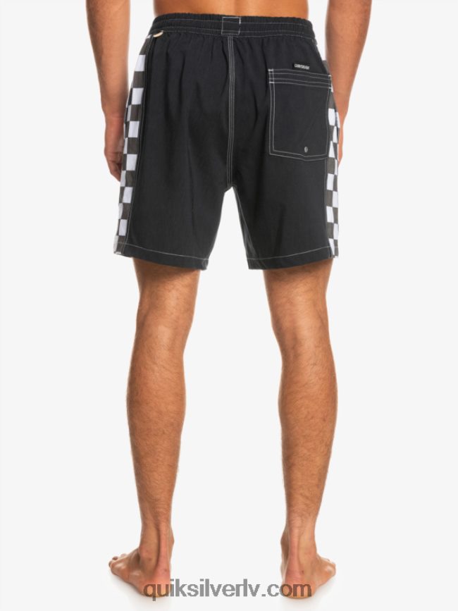 vīriešiem Quiksilver hempstretch oriģinālā arka 17 zalves melns 88064R1674
