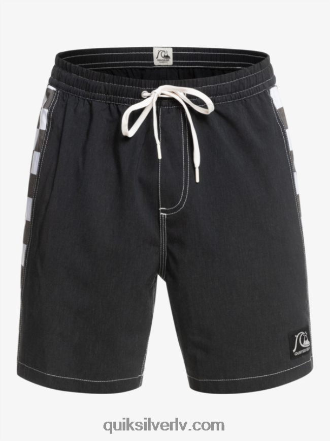 vīriešiem Quiksilver hempstretch oriģinālā arka 17 zalves melns 88064R1674