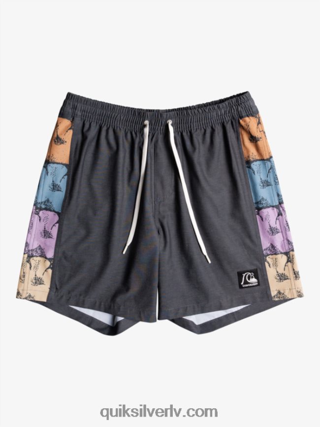 vīriešiem Quiksilver hempstretch oriģinālā arka 17 zalves melns 88064R1677