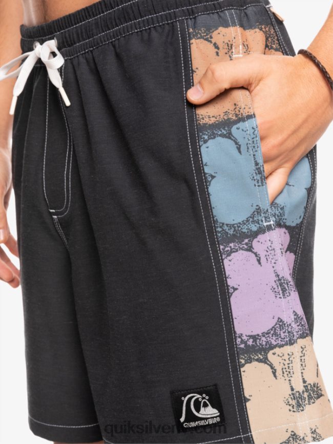 vīriešiem Quiksilver hempstretch oriģinālā arka 17 zalves melns 88064R1677