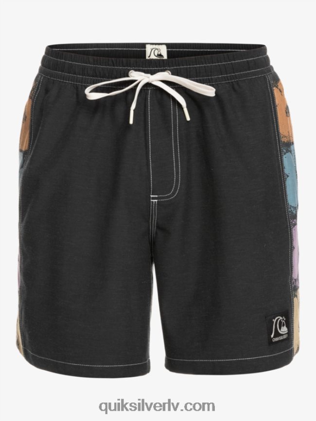 vīriešiem Quiksilver hempstretch oriģinālā arka 17 zalves melns 88064R1677