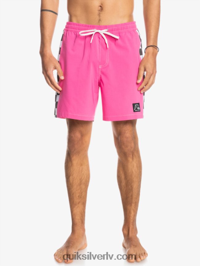 vīriešiem Quiksilver hempstretch oriģinālā arka 17 zalves šokējoši rozā 88064R1673