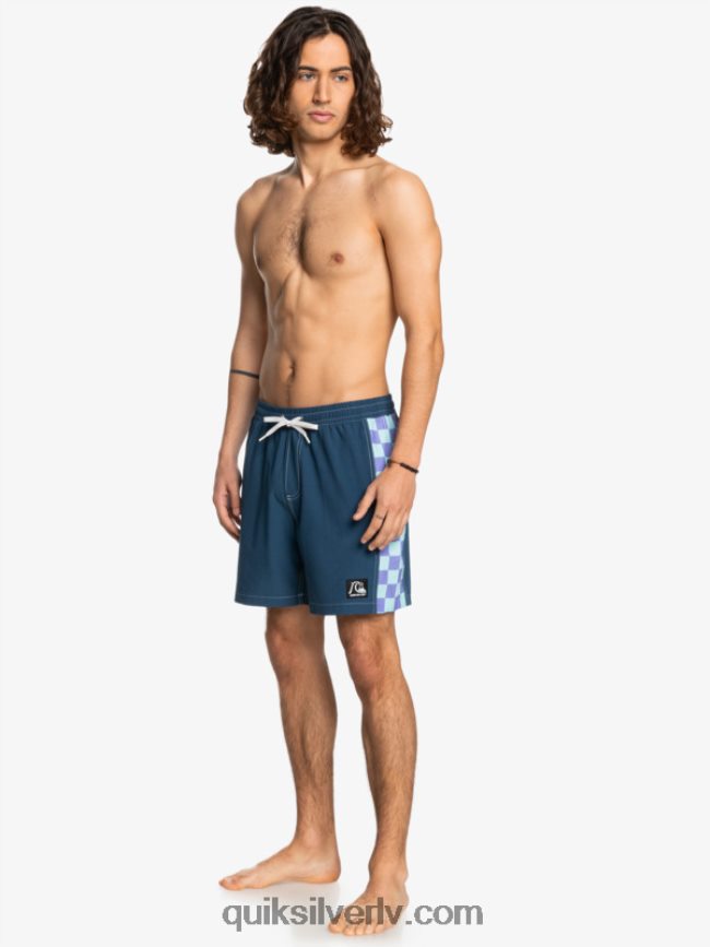vīriešiem Quiksilver hempstretch oriģinālā arka 17 zalves zīmotnes zilā krāsā 88064R1676