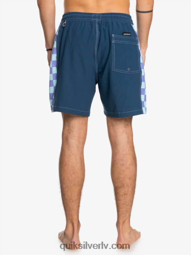 vīriešiem Quiksilver hempstretch oriģinālā arka 17 zalves zīmotnes zilā krāsā 88064R1676
