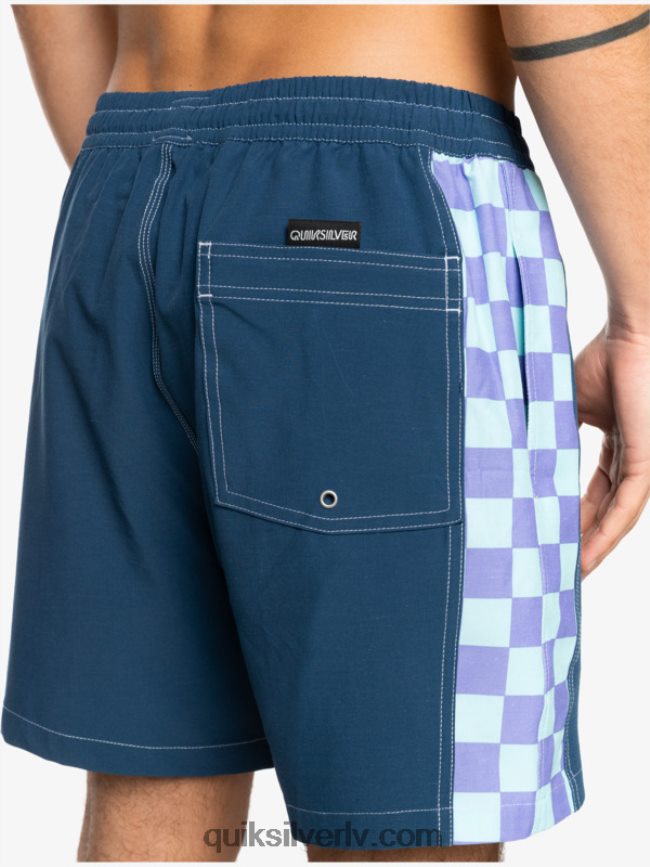 vīriešiem Quiksilver hempstretch oriģinālā arka 17 zalves zīmotnes zilā krāsā 88064R1676
