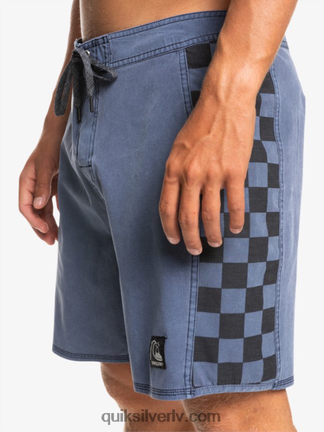 vīriešiem Quiksilver hempstretch oriģinālā arka mazgāti 18 dēļu šorti jūras žakete 88064R1670