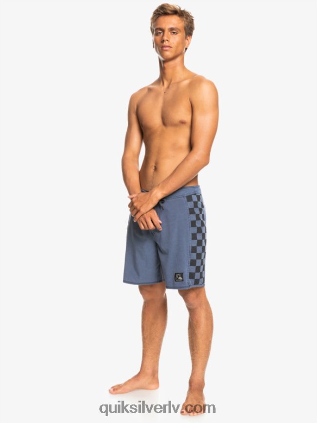 vīriešiem Quiksilver hempstretch oriģinālā arka mazgāti 18 dēļu šorti jūras žakete 88064R1670