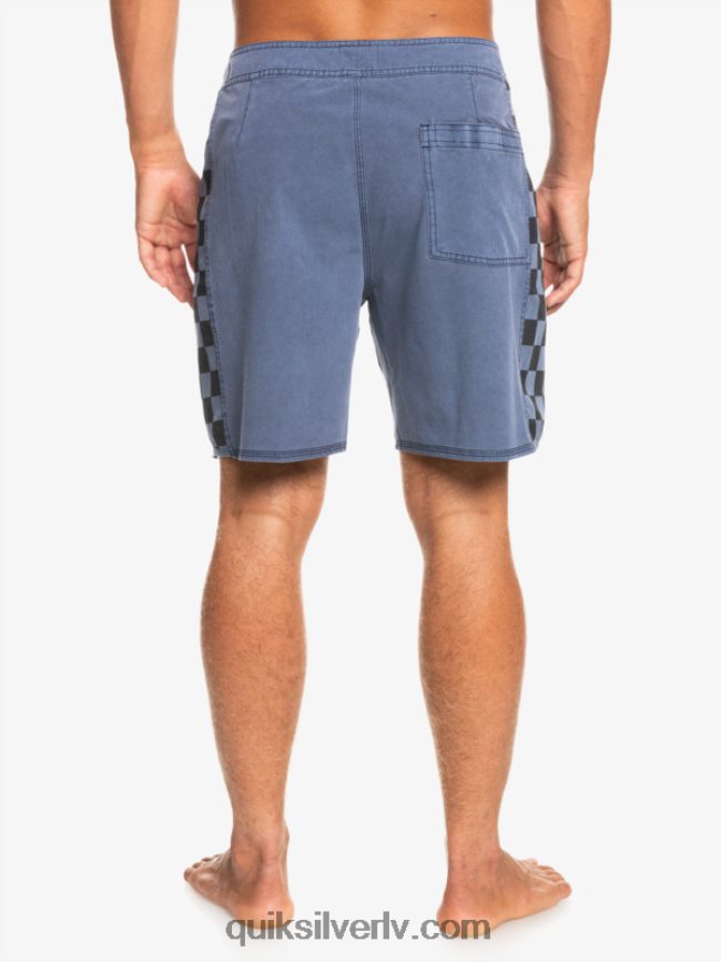 vīriešiem Quiksilver hempstretch oriģinālā arka mazgāti 18 dēļu šorti jūras žakete 88064R1670