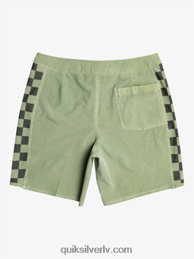 vīriešiem Quiksilver hempstretch oriģinālā arka mazgāti 18 dēļu šorti timiāns 88064R1672