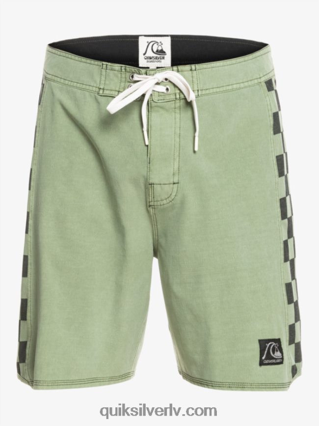 vīriešiem Quiksilver hempstretch oriģinālā arka mazgāti 18 dēļu šorti timiāns 88064R1672