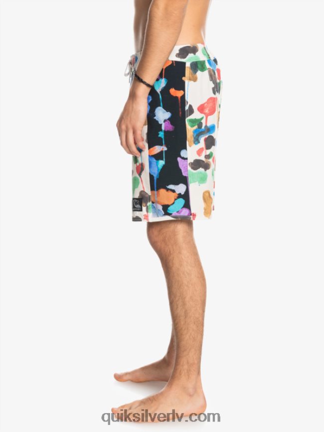 vīriešiem Quiksilver hempstretch oriģināls arch blank canvas 18 boardšorti natas kaupas - bērzs 88064R1822