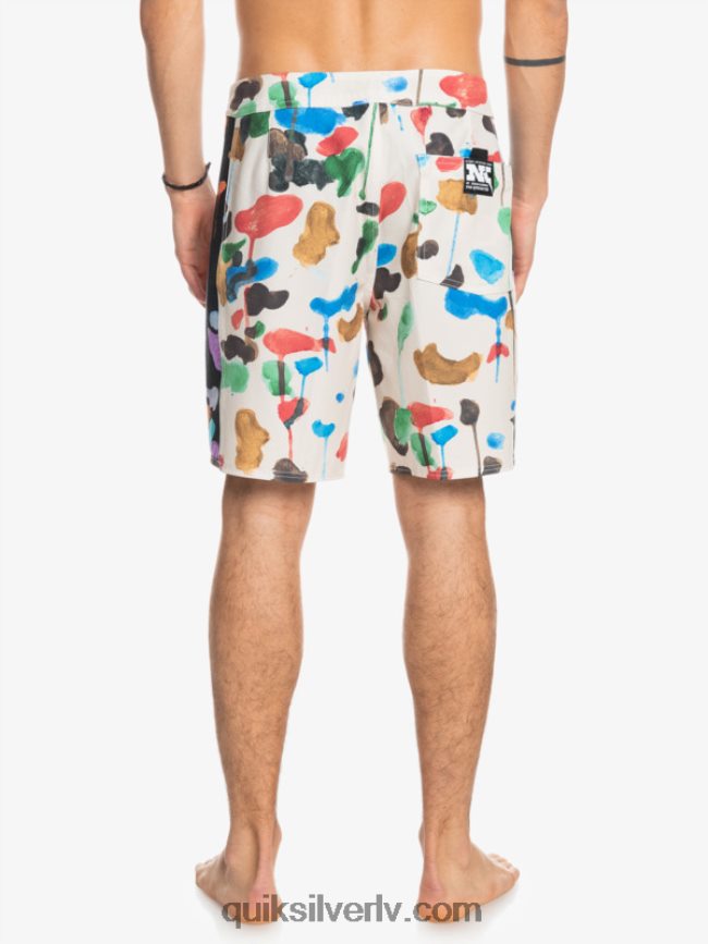 vīriešiem Quiksilver hempstretch oriģināls arch blank canvas 18 boardšorti natas kaupas - bērzs 88064R1822