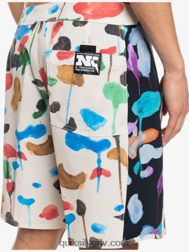 vīriešiem Quiksilver hempstretch oriģināls arch blank canvas 18 boardšorti natas kaupas - bērzs 88064R1822